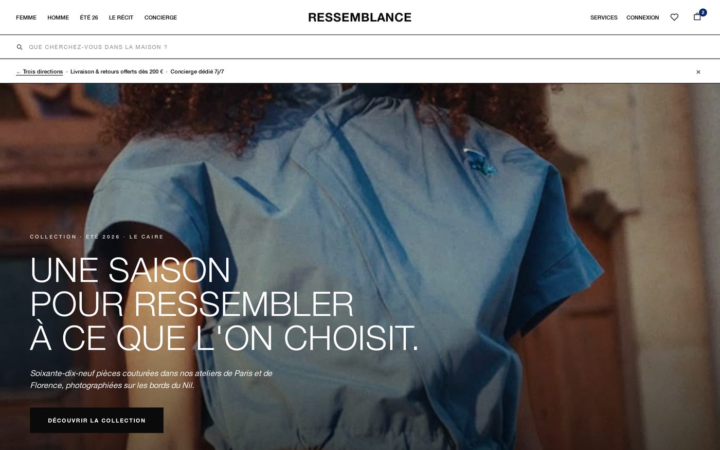 Online boutique — desktop